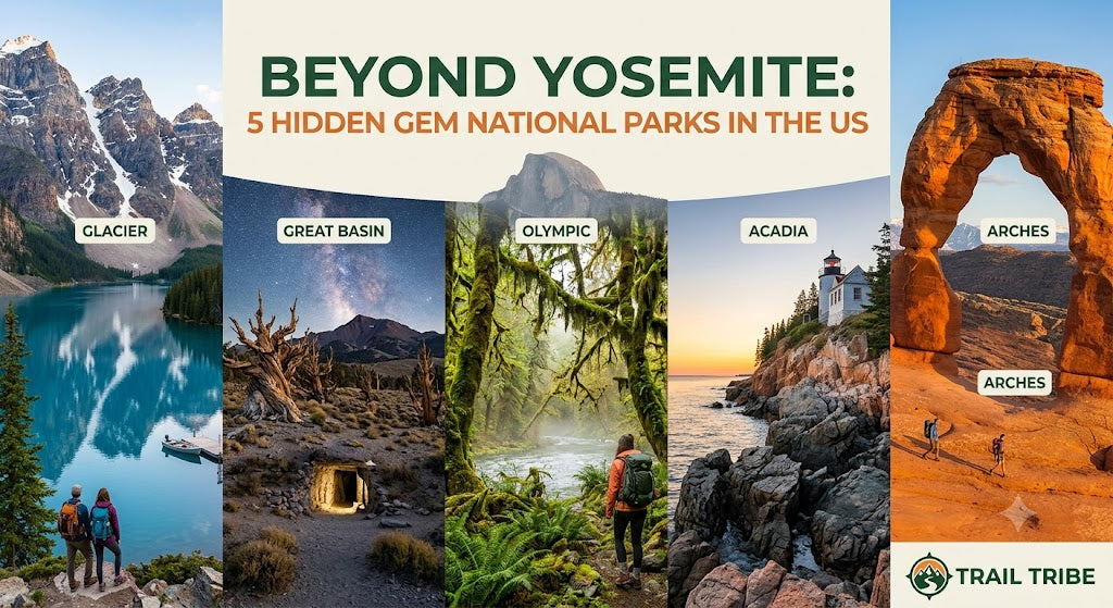 Beyond Yosemite: 5 Hidden Gem National Parks in the US