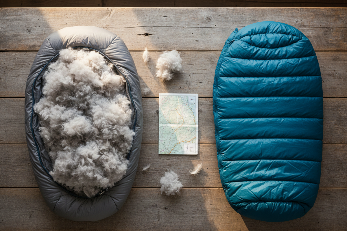 Down vs. Synthetic: How to Choose the Perfect Sleeping Bag