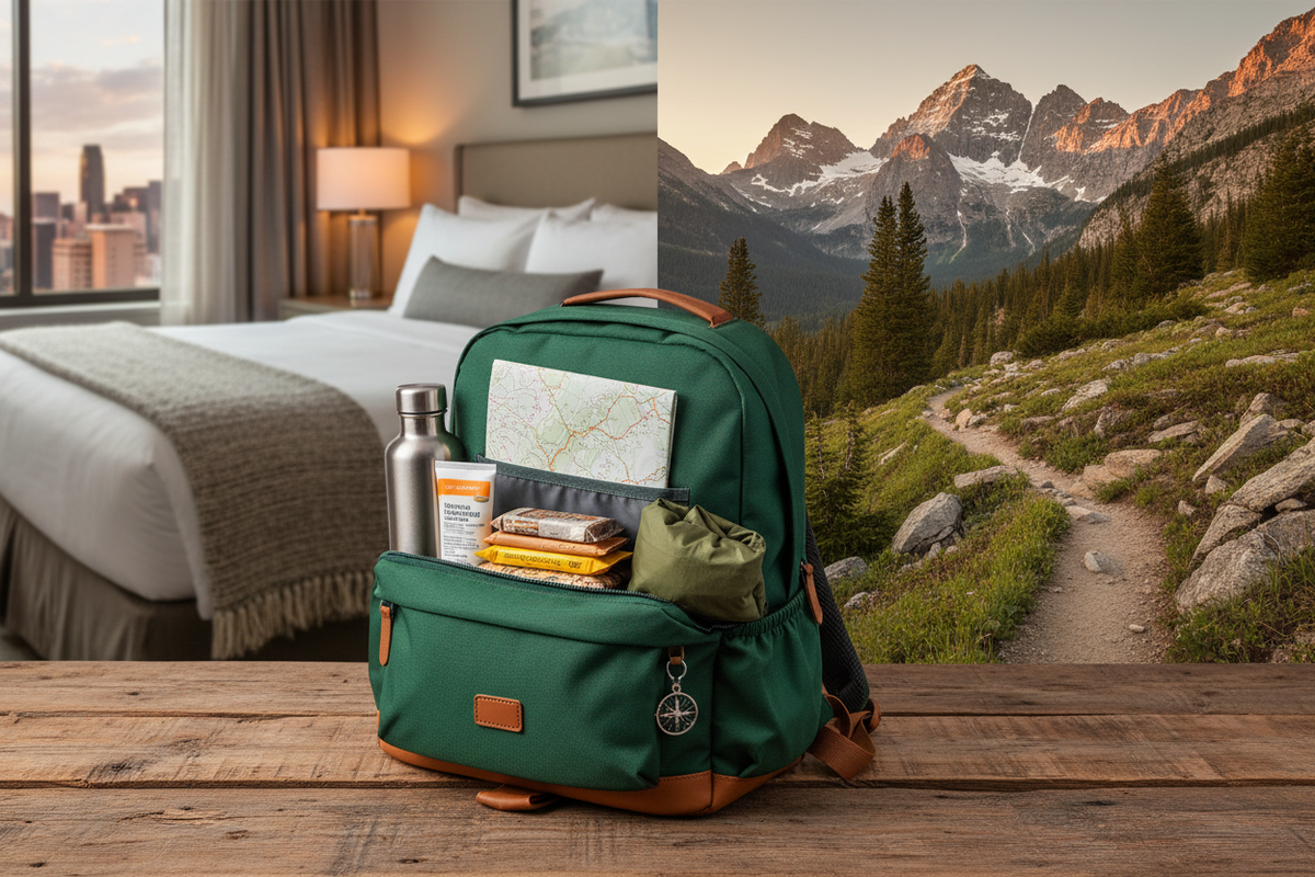 Hotel Room to Hiking Trail: Build a Daypack That Works Anywhere