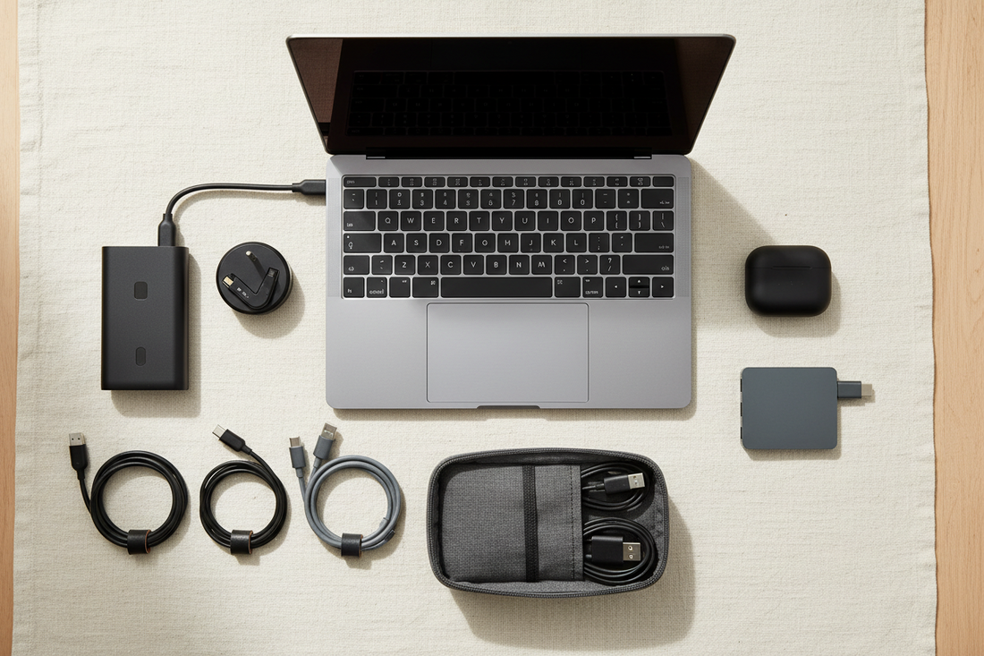 Never Dig for a Charger Again: Build the Perfect Travel Tech Kit