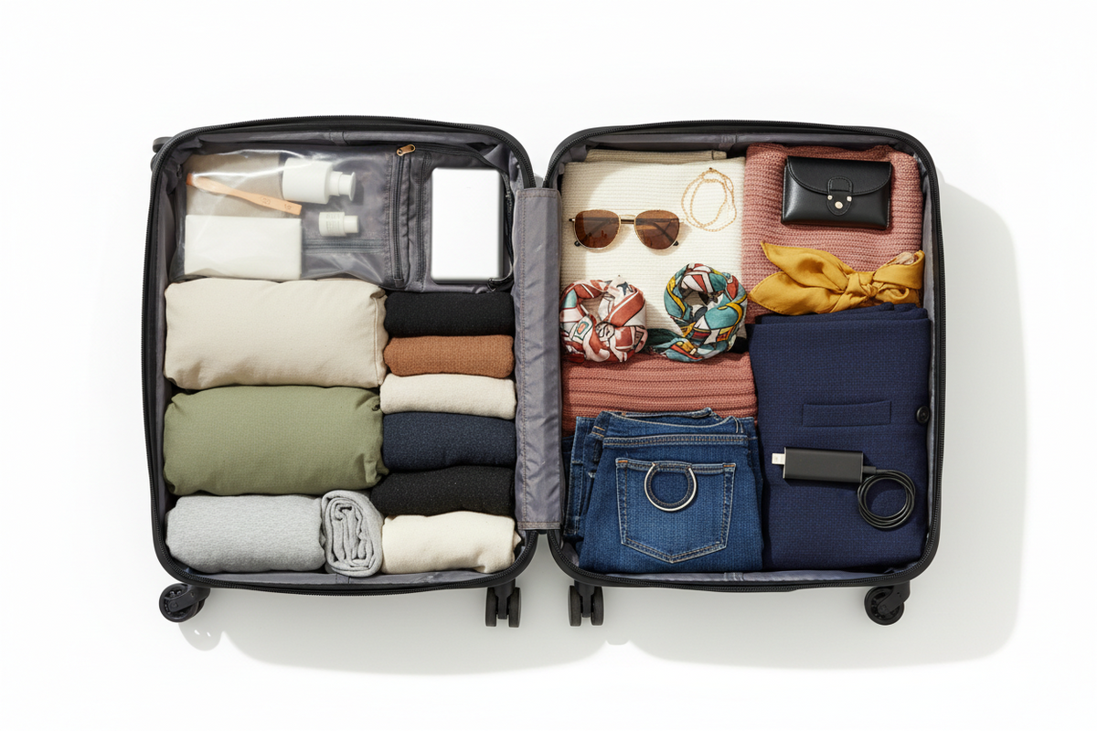 The Art of Packing: How to Fit a Week's Worth of Clothes into a Carry-On