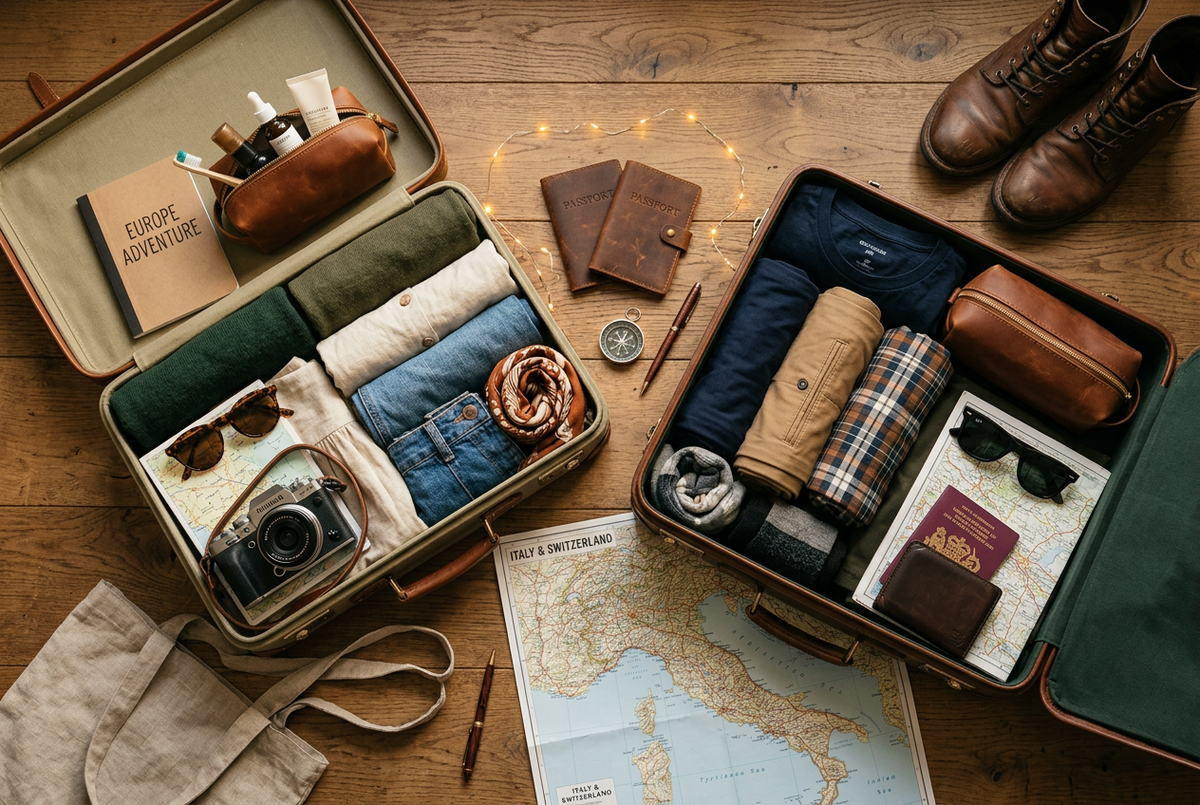 The Art of Traveling Together: How to Pack Smarter for a Couples Getaway