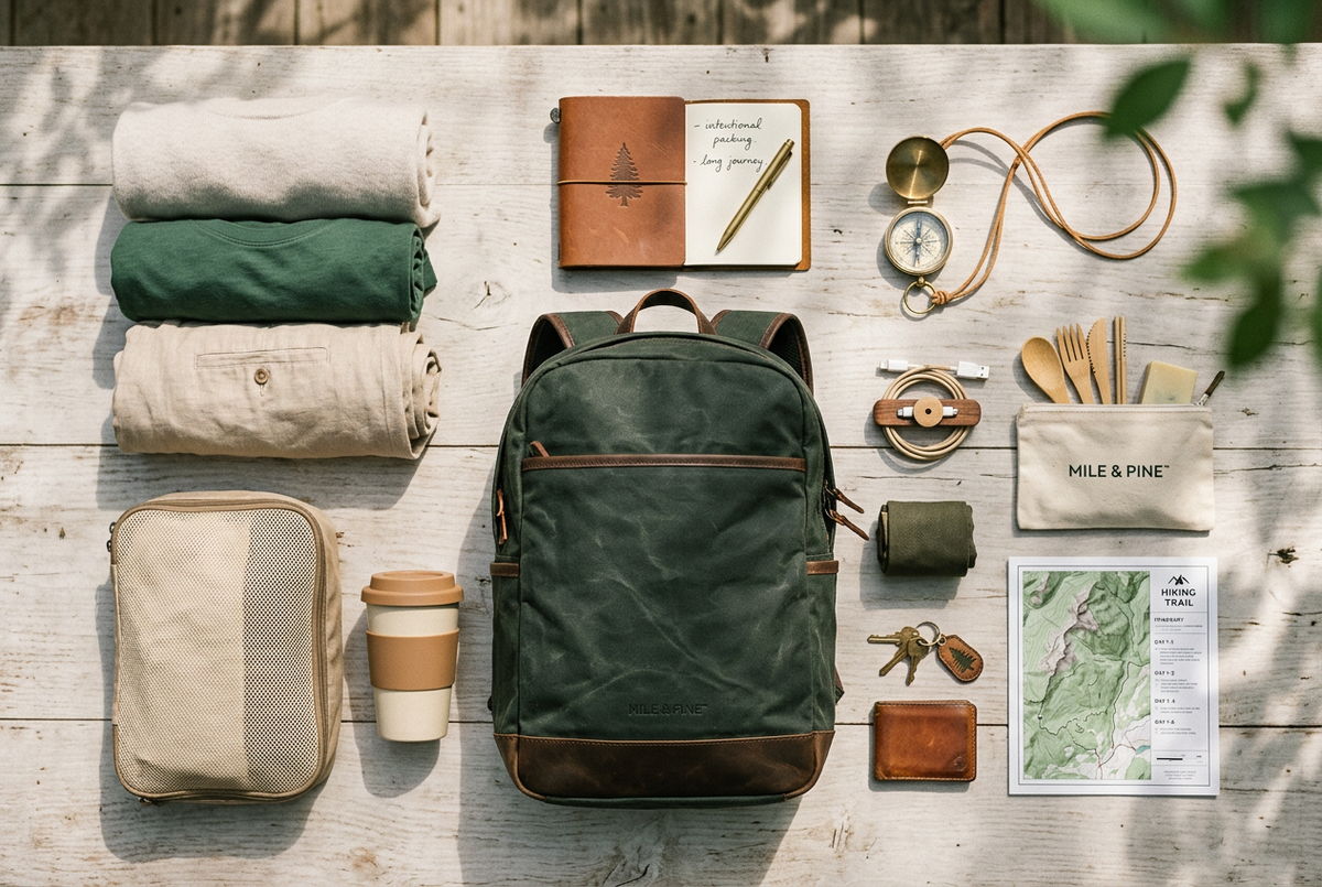 The MILE & PINE™ Mindset: Why We Pack Smart to Travel Far