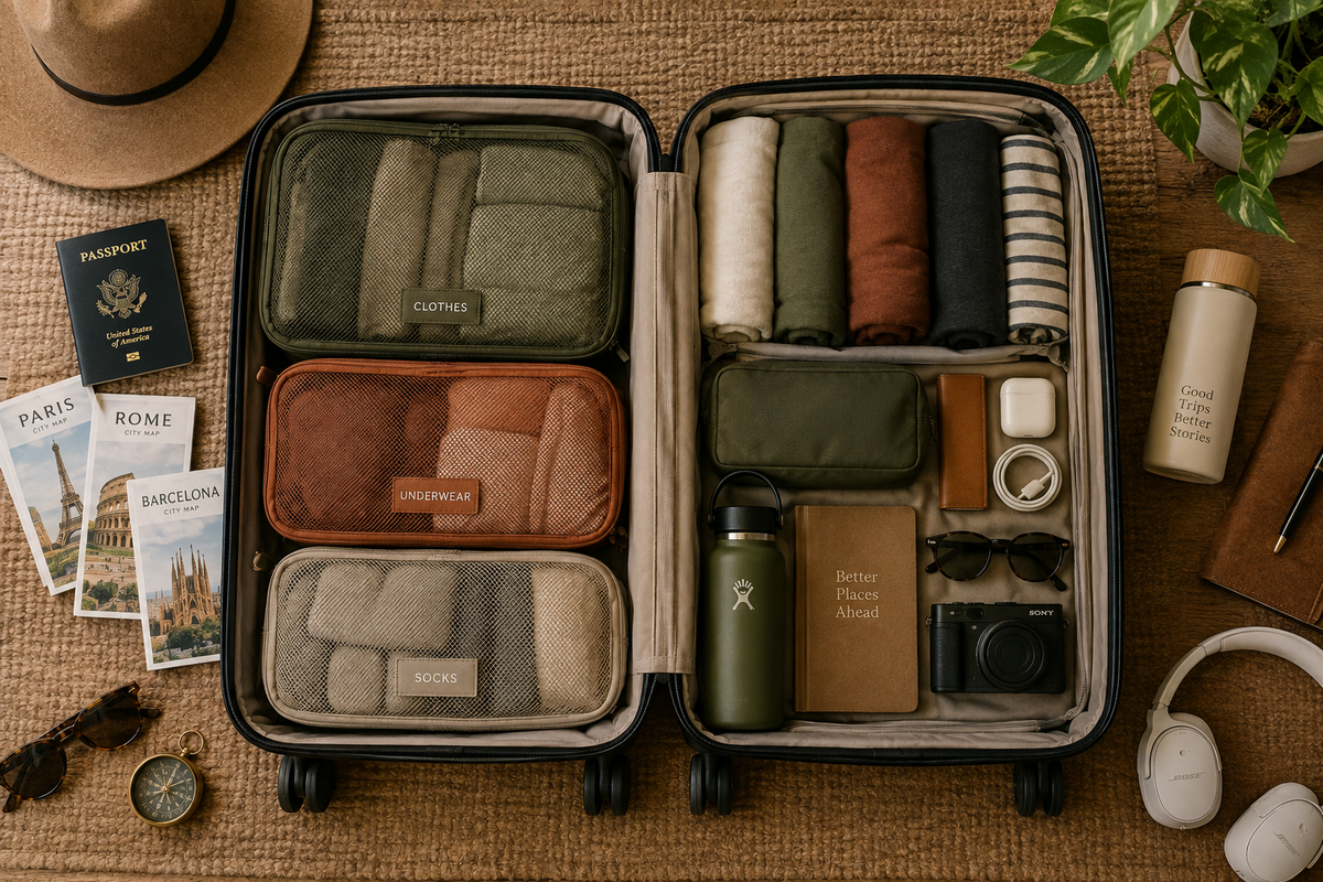 The Multi-City Packing Method: How to Travel Through 3 Cities Without Living Out of Your Suitcase