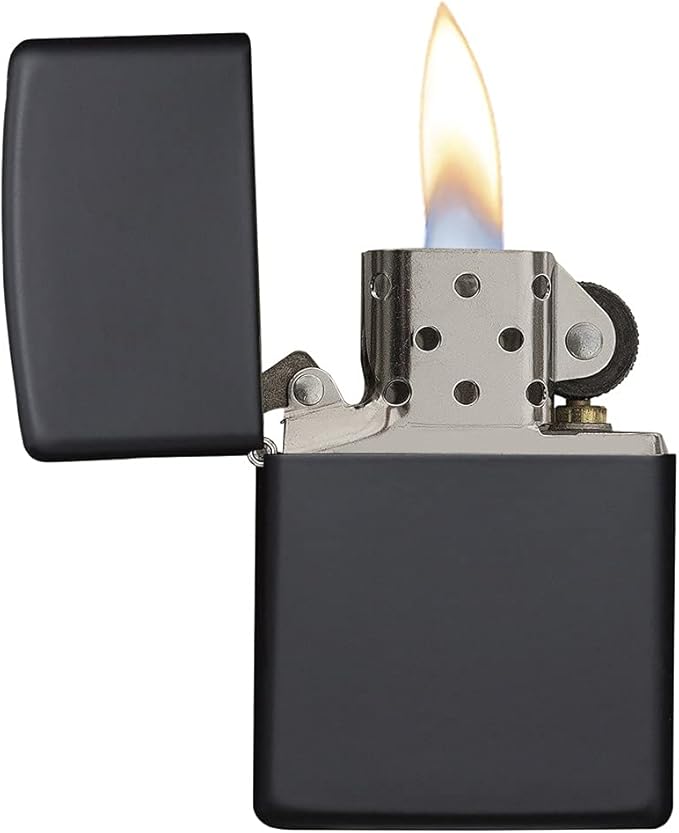 Zippo All-in-One Kit with Black Matte Windproof Lighter
