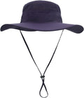 Home Prefer UPF 50+ Men's Sun Hat Wide Brim Bucket Hat UV Protection Hat for Mens Womens Beach Safari Gardening Golf Fishing