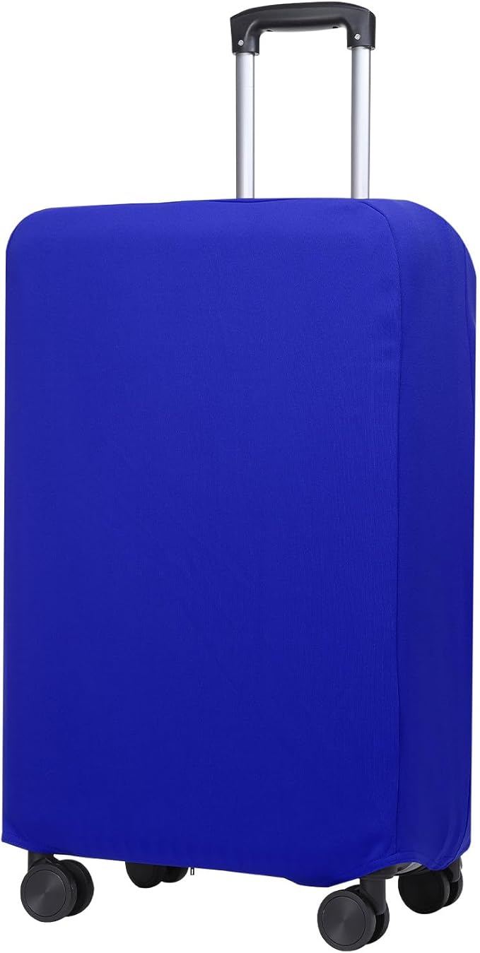 PATIKIL Luggage Cover, Suitcases Covers Elastic Carry on Cover Protector Washable Scratch-Resistant Fits 22-23 Inch Luggage for Travel Business Trips, Blue