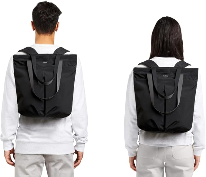 Bellroy Lite Totepack (18 liter lightweight tote bag and backpack, for beach, travel and every day) - Ash