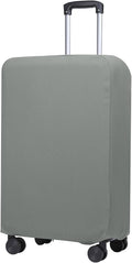 PATIKIL Luggage Cover, Suitcases Covers Elastic Carry on Cover Protector Washable Scratch-Resistant Fits 26-27 Inch Luggage for Travel Business Trips, Gray