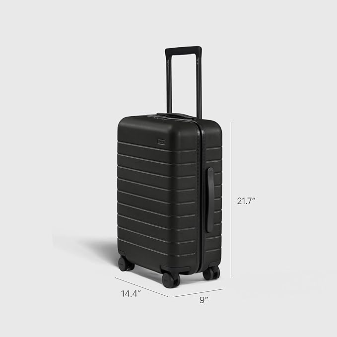 Away Carry-On Luggage, Lightweight Hardside Suitcase with Spinner Wheels, 22 Inch Airline Approved, TSA Lock, Sea Green