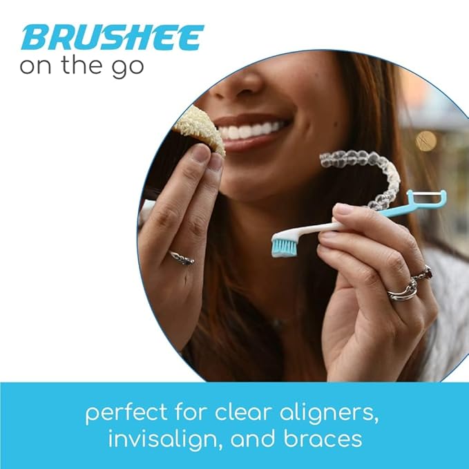 The Evolution of Oral Care | 4-in-1 Tool (Paste + Brush + Floss + Pick) | Individually Wrapped | Disposable | Prepasted Travel Toothbrushes | Small Adult Toothbrush - (48-Pack)