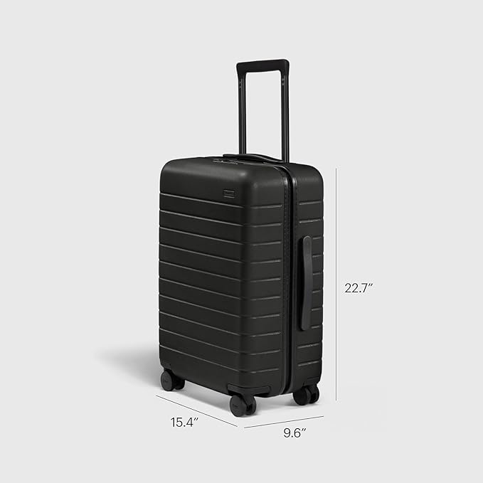 Away Bigger Carry-On Luggage, Lightweight Hardside Large Suitcase with Spinner Wheels, TSA Lock, Airline Approved, Cloud Gray