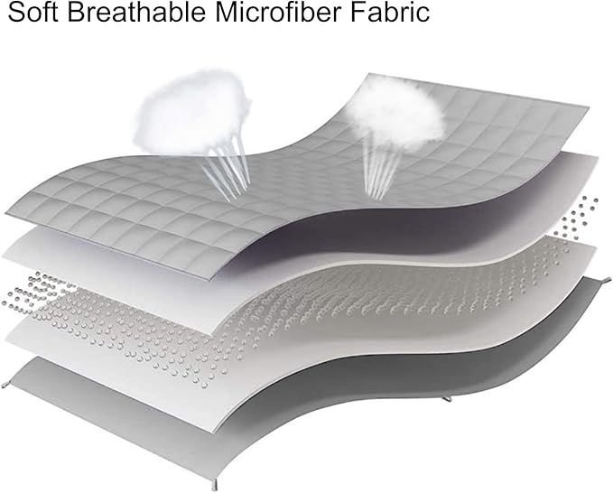 L'AGRATY Weighted Blanket - 88"x104" 20lbs Cooling Breathable Heavy Blanket Microfiber Material with Glass Beads for Adult All-Season Summer Fall Winter Soft Thick Comfort