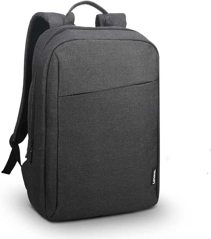 Lenovo 16” ECO Laptop Backpack - B210 - Travel Pack for Laptop or Tablet, Durable, Water-Repellent, Made from Recycled Material, Lightweight, Sleek Design for Travel, Business, Casual Backpack - Black