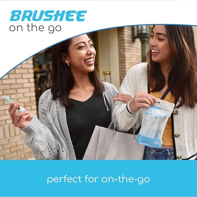 The Evolution of Oral Care | 4-in-1 Tool (Paste + Brush + Floss + Pick) | Individually Wrapped | Disposable | Prepasted Travel Toothbrushes | Small Adult Toothbrush - (48-Pack)