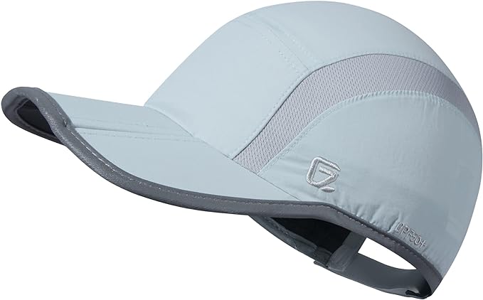 GADIEMKENSD Reflective Folding Outdoor Hat Unstructured Design UPF 50+ Sun Protection Sport Hats for Womens and Mens