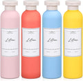 Travel Shampoo Bottle, Empty Plastic Squeeze Bottles 8.8oz with Flip Cap, Lotion Container for Toiletries Travel Size Shampoo and Conditioner