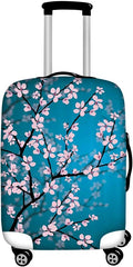Cherry Blossom Luggage Cover Spandex Cover for 30-32 Inch Travel Suitcase