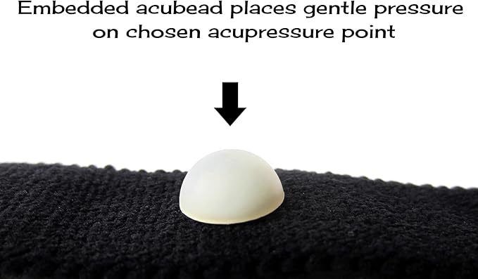 AcuBalance Motion Sickness Bracelets – Comfortable Waterproof Acupressure Band for Natural Nausea Relief, Ideal for Travel (Pair), Pink (Small 6")