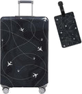 Travelkin Luggage Covers With Tag For Suitcases Tsa Approved,Suitcase Covers Protector Fit 18-32 Inch Luggage,S