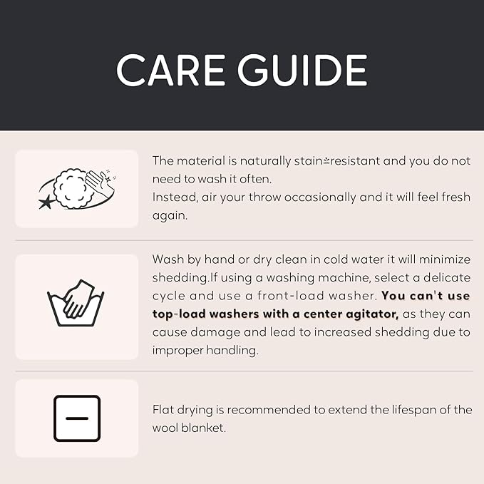 100% Wool Blanket, 62" x 86", Warm, Thick, Washable, Military Wool Blanket, Great for Camping, Outdoors, Sporting Events, Survival Kits, Plum