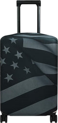 Explore Land Travel Luggage Cover Suitcase Protector Fits 31-32 Inch Case (Flag, XL)