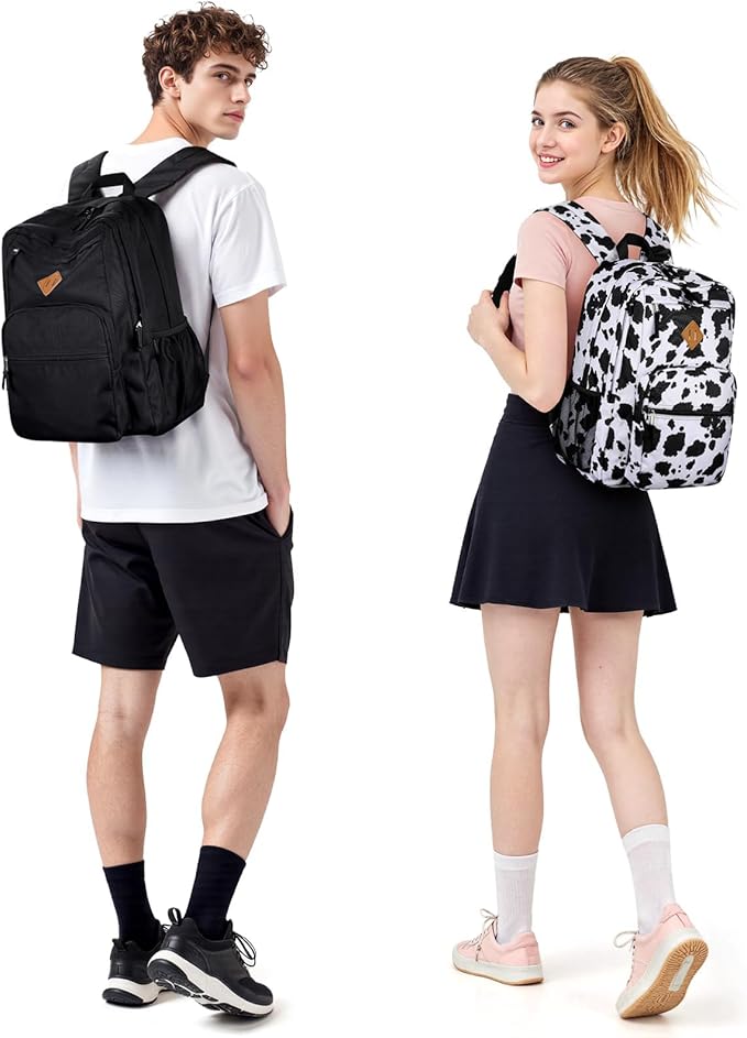 ZORFIN 26L Backpack for College, and Travel: Water Resistant Bookbag - Lemon Green