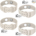 Hion Motion Sickness Bracelets Sea Sickness Wristbands for Motion Sickness/Morning Sickness/Pregnancy Nausea Anti Nausea Wristband Acupressure Nausea Bands Motion Sickness Bands（2Pairs Starlight）