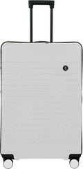 Bric’s B|Y Ulisse Spinner Suitcase, Expandable Hard Shell Luggage with TSA Lock and Smooth 360° Wheels 28" – White