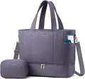 LOVEVOOK Travel Duffle Bag, Puffer Weekender Bags for Women with Shoe Compartment, Carry On Overnight Hospital Bag, Gym Tote