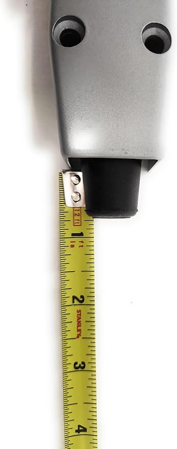 Pacific Doorware Heavy Duty Spring Loaded Step Down Push On Door Holder/Stopper (4, Aluminum)