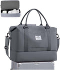 Travel Duffel Bag, Sports Tote Gym Bag, Shoulder Weekender Overnight Bag for Women