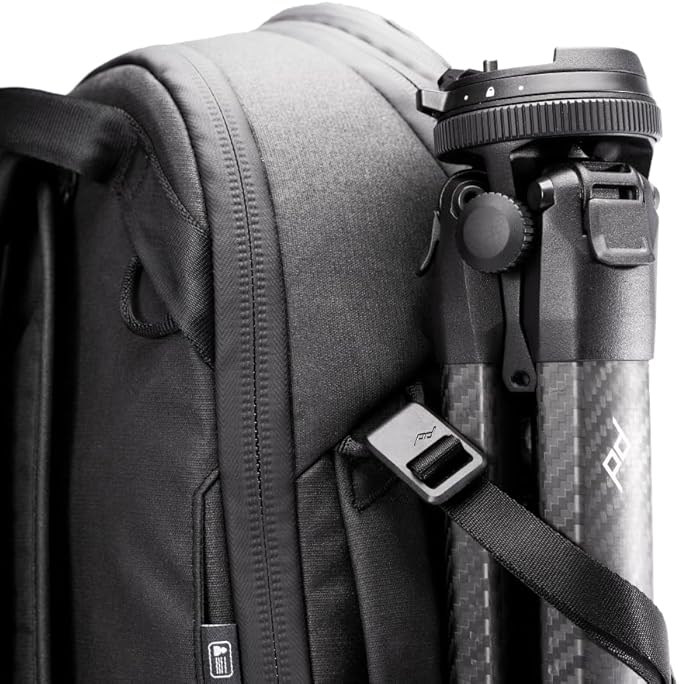 Peak Design Travel Backpack 30L, Black, Expandable 27-33L Design, Rear and Top Access, Weatherproof Shell, Laptop Sleeve, Ideal for Travel or Everyday Carry, Versatile Backpack for Men and Women