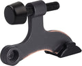 HOMOTEK 24 Pack Hinge Pin Oil Rubbed Bronze Door Stopper,Adjustable Deluxe Heavy Duty Door Stopper 2-1/2"x1-3/4”,with Black Rubber Bumper Tips