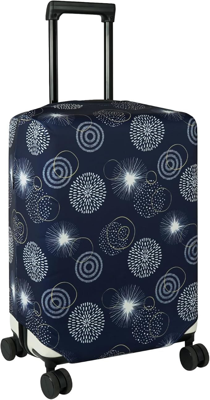 HYPER VENTURE Washable Luggage Cover - Fashion Suitcase Protector Fits 27-30 Inch Luggage (Sparkler, L)