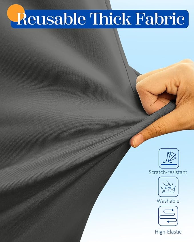 Slohif Luggage Cover for Suitcase Tsa Approved Protector - Luggage Sleeve Suit Case Cover Travel Stretch Large Baggage Case Protective Washable Fit 29-30 Inch Gray