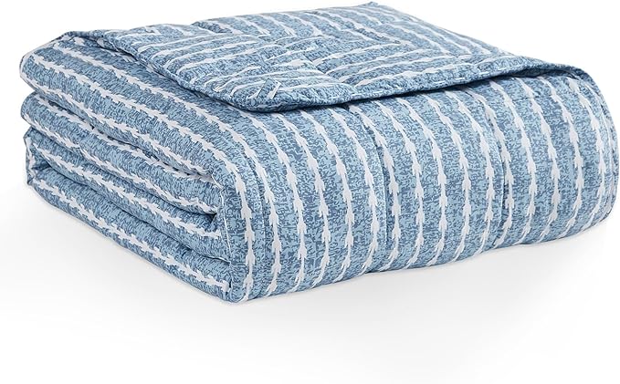 L'AGRATY Weighted Blanket - 60"x80" 20lbs Cooling Breathable Heavy Blanket Microfiber Material with Glass Beads Big Blanket for Adult All-season Summer Fall Winter Soft Thick Comfort Blanket