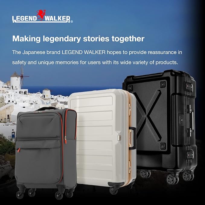 LEGEND WALKER BLADE-Ultralight PC Fiber Luggage 30-inch, White Carbon, 5604-70-WHCB