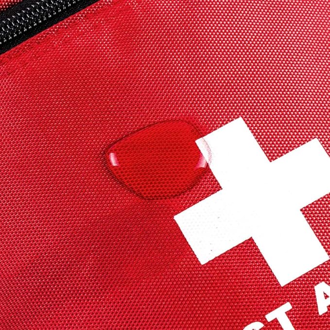 AOUTACC First Aid Empty Kit,Compact and Lightweight Waterproof First Aid Bag Empty with Zippered for Emergency at Home, Office, Car, Outdoors, Boat, Camping, Hiking(Bag Only) (2 Pack Fanny Pack)