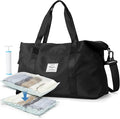 Travel Duffel Bag, Sports Tote Gym Bag, Shoulder Weekender Overnight Bag for Women
