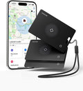 LULULOOK Wallet Tracker Card, Ultra Slim Airtag Wallet Works with Apple Find My (iOS Only), Wireless Rechargeable GPS Smartcard Tracker for Luggage, Tags, Passport, Purse, IP68 Waterproof, 3Pack