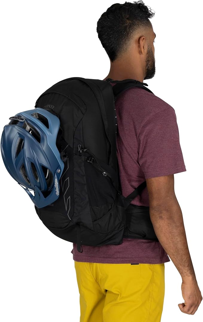 Osprey Talon 22L Men's Lightweight Hiking Backpack with Hipbelt, Green Canopy/Pine Leaf