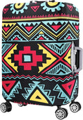 7-Mi Travel Luggage Cover Elastic Sleeve 29"-30" Anti-Scratch Suitcase Protector Cover Size XL, Bohemia