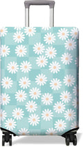 Travel Luggage Cover Suitcase Protector Fits 18-32 Inch Wheel Covers PatternedTravel Related Items Flower Luggage Protector Elastic S