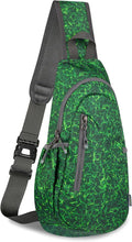 TITECOUGO Small Sling Bag, Lightweight Crossbody Backpack for Men Women, Shoulder Bag for Sports and Outdoor