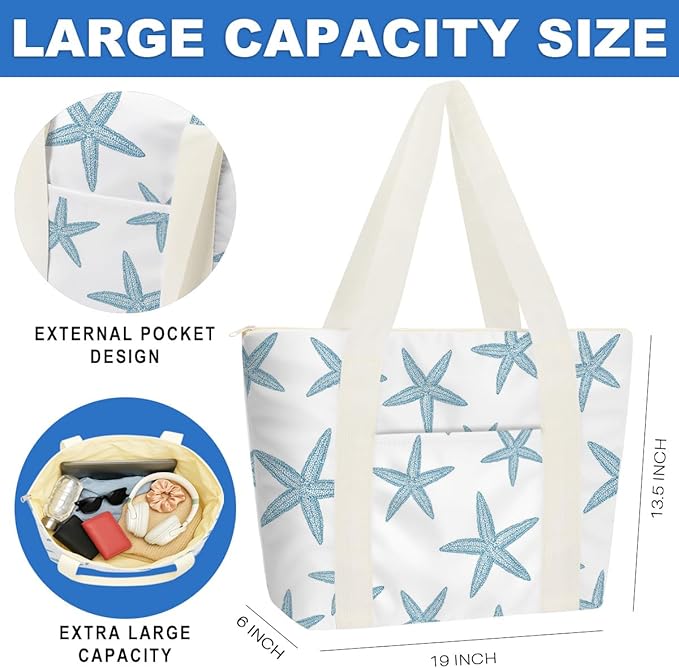 Beach Bags Wet Bag for Swimsuit Tote Bag for Friends Travel Gifts, Aloha Bags Waterproof Vacation Essential