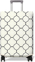Travel Luggage Cover Suitcase Protector Fits 18-32 Inch Wheel Covers PatternedTravel Related Items Flower Luggage Protector Elastic S