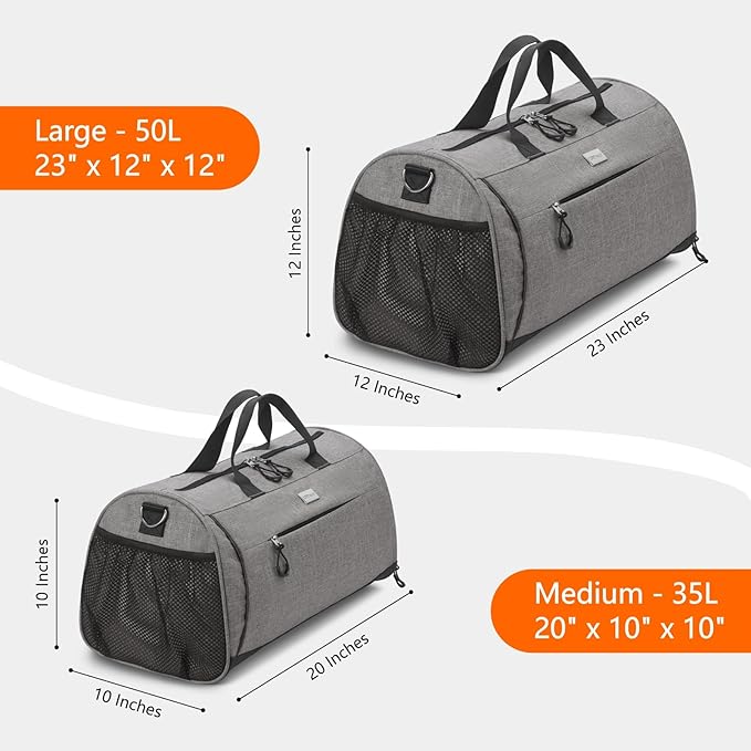 TOPDesign Gym Bag for Women, Duffel Bag with Shoe Compartment & Wet Pocket for Travel Sports (M Bandanna)