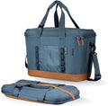CleverMade Collapsible Insulated Cooler Bag – Leakproof Soft Folding Cooler for Beach, Travel, Car