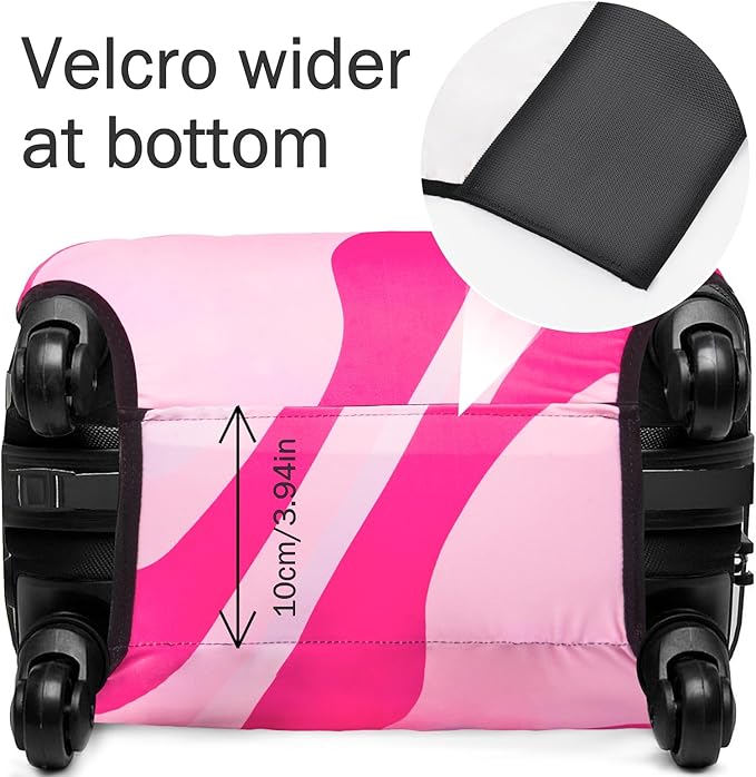 Luggage Cover for Suitcase Elastic Suitcase Cover Protector, Carry On Luggage Sleeve Anti Scratch Travel Essentials Fits 23-26